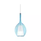 VISEČA SVETILKA KALIQUE SP1-2 D18 MODRA E27 1x42W IP20 ID360041