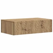 Vidaxl Stenska stranska miza Artisan hrast 87,5 x 34,5 x 17 cm
