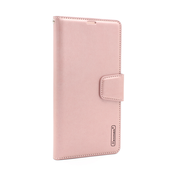 Preklopni Etui za Apple iPhone 13 mini Hanman, Canvas ORG , roza