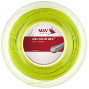 Focus HEX teniška pletenica 200 m rumena neon premera 1,27