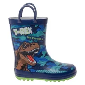 Pollino škornji za dež POL42B Dino F blue 24