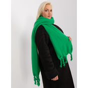 Green Smooth Winter Scarf