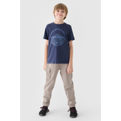 Boys Sweatpants Joggery Gray 4FJWAW24TTR