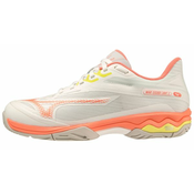 Ženske tenisice Mizuno Wave Exceed Light 2AC - snow white/fusion coral/spring