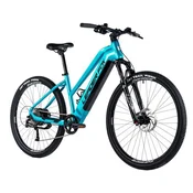 Leader Fox E-BIKE 29 ARIMO LADY MODRA 720Wh, HRBTNI MOTOR, 9 PRESTAV, VZMETENJE 120mm