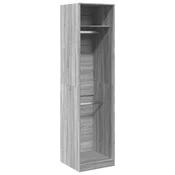 vidaXL vidaXL Garderobna omara siva sonoma 50x50x200 cm inženirski les, (21327026)