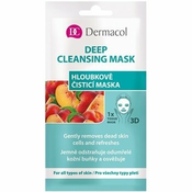 Dermacol Deep Cleansing Mask 15 ml maska za obraz za ženske výživa a regenerace pleti;na všechny typy pleti