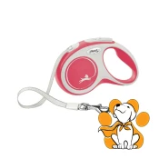 Flexi Comfort Tape S 5m, Povodac Sa Trakom I Regulacijom Za Pse Do 15kg, Crveni