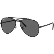 Ray-Ban New Aviator RB3625 002/B1 L (62) Črna/Siva