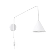 Sollux SL.1696 - Zidna lampa NOX 1xE14/10W/230V bela