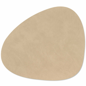 Pogrinjek CURVE NUPO 37 x 44 cm, pesek, usnje, LIND DNA