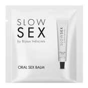 Bijoux Indiscrets Slow Sex Oral Sex Balm Sachette 2ml