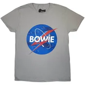 David Bowie Starman Logo Grey L Majica