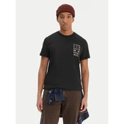 G-Star Raw Majica Text Chest D25968-C506 Črna Regular Fit