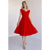 Trendyol Milla ženska haljina Tpraw25El00183, Crvena