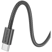 Borofone USB kabl za smartphone, type C, 60W, 3A, 1 met. - BX104 Primo