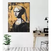 Wallity Dekorativna slika na platnu, 50x70cm, Šarena