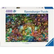 Ravensburger puzzle (slagalice) - 4000pcs Skriveni svet vila RA12000810