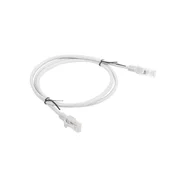 Lanberg UTP patch kabel RJ45, Cat. 6, 1m, siv