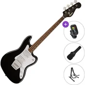 Fender Squier Paranormal Rascal Bass HH SET Metallic Black Električna bas kitara