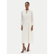 JOOP! Vsakodnevna obleka Dinah2 30100718 Écru Regular Fit