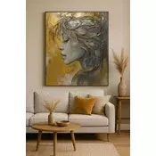 Wallity Dekorativna slika na platnu, 70x100cm, Šarena