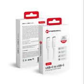 FORCELL USB kabel C na USB C Forcell F-Energy QC4.0 PD 5A 100W 3 m C339 bel
