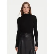TWINSET Pulover 252TT3111 Črna Slim Fit