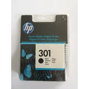 HP 301 (CH561EE#301), originalna kartuša, črna, 3ml, Za tiskalnik: HP OFFICEJET 4630, HP DESKJET 1050, HP DESKJET 2050, HP DESKJET 1000, HP DESKJET