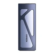 Ugreen Ohišje za pogon M.2 NVMe 10 Gbps + kabel USB-C - USB-A/USB-C - USB-C - črno
