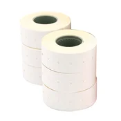 ETIKETE ZA NUMERATOR APLI 21X12 ENOREDNE, BELE, PERMANENTNE 6X1000