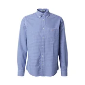 GANT Srajca modra / encijan / bela
