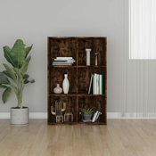 Ormaric za knjige boja hrasta 66x30x98 cm od konstruiranog drva