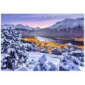 Castorland - Puzzle St. Moritz, Švica - 1 000 kosov
