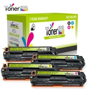 Komplet HP 125A/CB540A + CB541A + CB542A + CB543A/Laserjet CM1312, CP1215, CP1217, CP1515, CP1518 kompatibilni tonerji (4) - črna, cyan, magenta, rumena