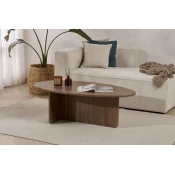 Nordure Klub sto Orba, 120x40x65 cm, Boje oraha
