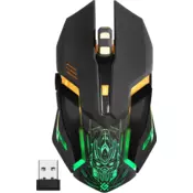 Bežicni gaming miš Defender Trigger GM-934 - crni, 3200 DPI (PC)
