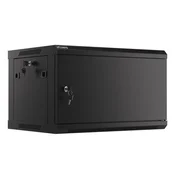 Lanberg viseča omara 19 6U 600x450mm, črna