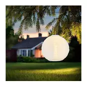Globo 339700W - LED viseca solarna svetiljka LED/0,5W/3V IP44 bela
