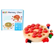 slomart Spominska igra Drevene gobice (Muchomory) LEAN TOYS