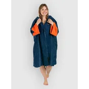 Dryrobe Fullzip brisača Robe Organic Cotton Surf Ponch blue