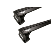Strešni nosilec Thule z EVO WingBar Black Subaru Forester (SG) 5-dr SUV z vgrajenimi vzdolžnimi nosilci 03-07