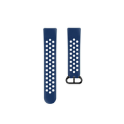 HAMA sportska narukvica za Fitbit Charge 5, Air Watch Band, plava/siva