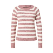 VERO MODA Pulover VMDoffy pegasto rdeča/bela