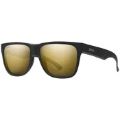 Smith Lowdown 2 Matte Black Gold Sunglasses chromapop polarized black