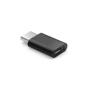 savio Savio AK-31/B - Micro USB (F) - USB 3.1 Type C (M) adapter - črn, (21063290)