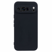 Silikonski ovitek za Google Pixel 9 Pro XL - črn