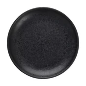 FORTESSA plitev krožnik, dvignjen rob, o: 160 mm, črn (4 kos)
