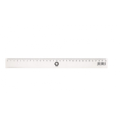 Ravnilo 30cm office point prozorno 6003000-01