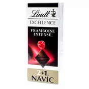 Lindt Excellence cokolada intenzivna malina 3 x 100 g